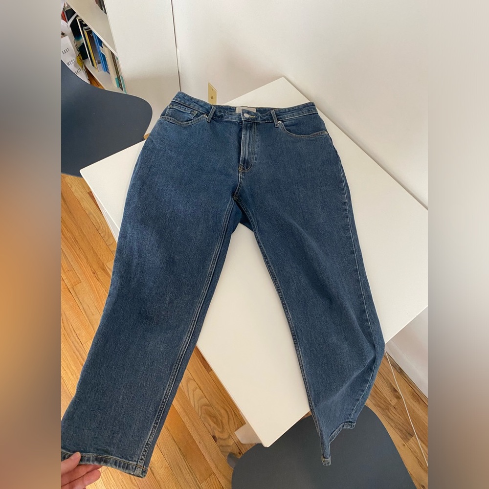 Everlane The Original Curvy Cheeky Jean, Size 32 Crop